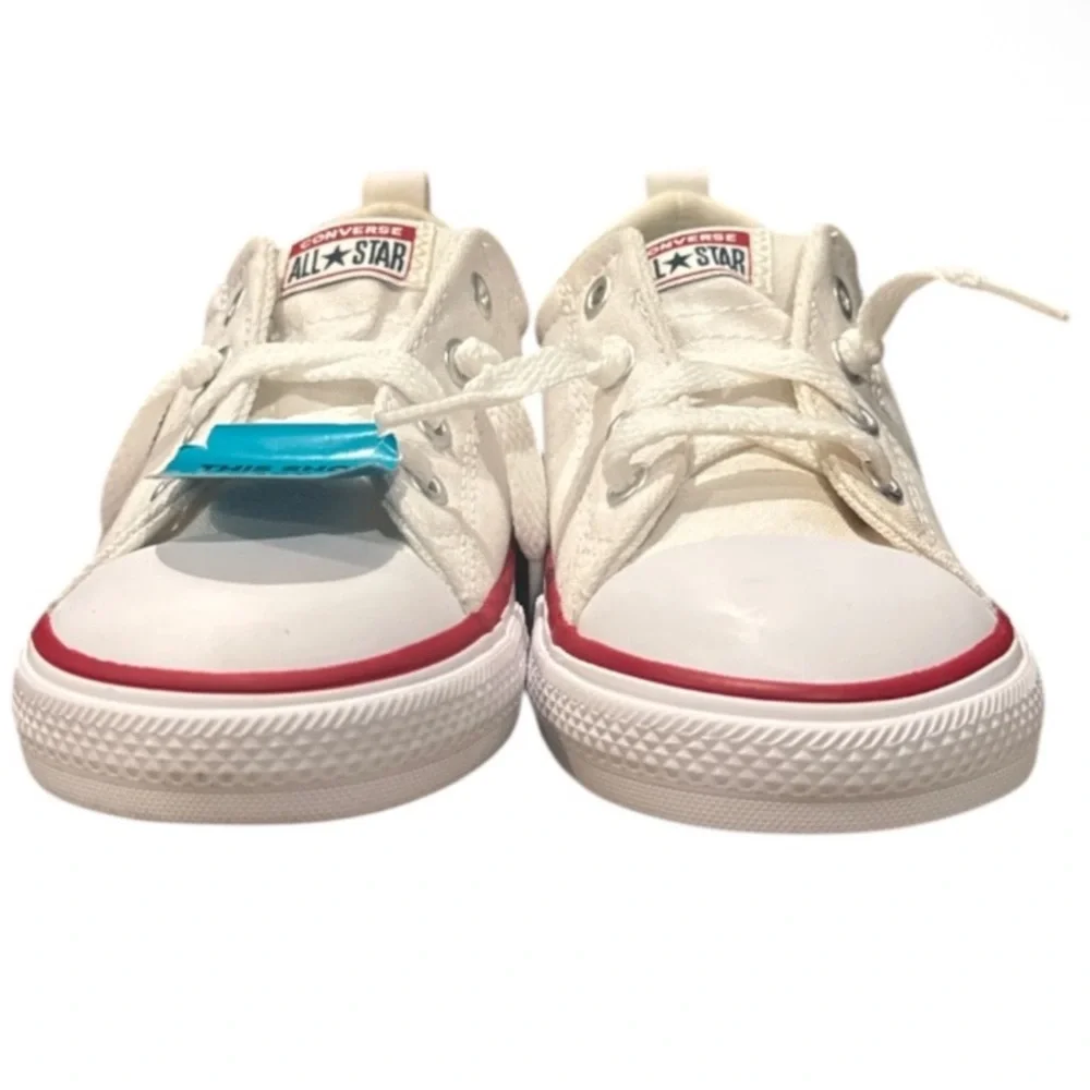 New authentic Converse signature designer canvas kids slip on sneakers 9 display